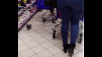 Beautiful walk ass at store