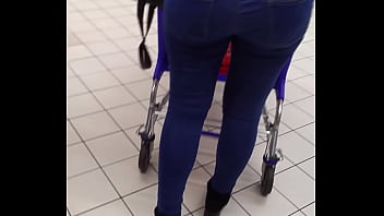 Beautiful walk ass at store