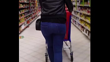 Beautiful walk ass at store