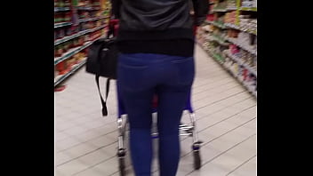 Beautiful walk ass at store