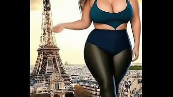 Just arrived in paris and tried to pose with the eiffel tower for a selfie but it's basically my ankle jewelry now who