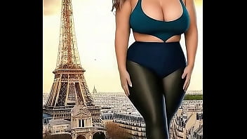 Just arrived in paris and tried to pose with the eiffel tower for a selfie but it's basically my ankle jewelry now who