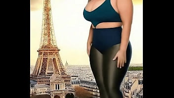 Just arrived in paris and tried to pose with the eiffel tower for a selfie but it's basically my ankle jewelry now who