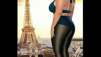 Just arrived in paris and tried to pose with the eiffel tower for a selfie but it's basically my ankle jewelry now who