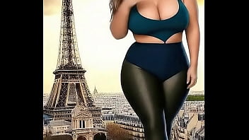 Just arrived in paris and tried to pose with the eiffel tower for a selfie but it's basically my ankle jewelry now who