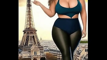 Just arrived in paris and tried to pose with the eiffel tower for a selfie but it's basically my ankle jewelry now who