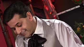 Pulling their panties to the side they give their stunt dicks access to their wet slits