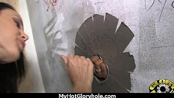 Sexy chick loves sucking stranger's cocks 20