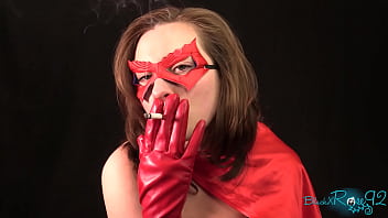 Booty Babe Blows You Off Super Hero Role Play Villainess Smoking Smoke Fetish Milf thumbnail