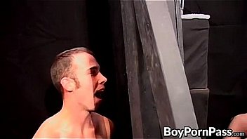 Horny Dudes Jerking Off Their Dicks In A Glory Hole Session thumbnail