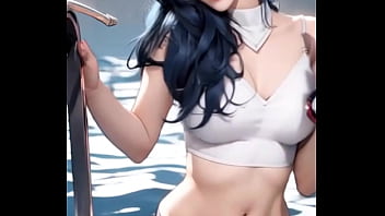 A mais gostosa da piscina