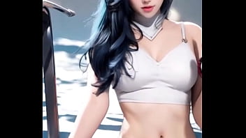 A mais gostosa da piscina