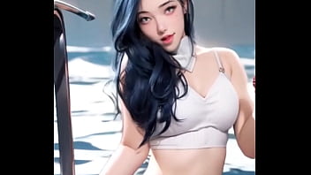 A mais gostosa da piscina