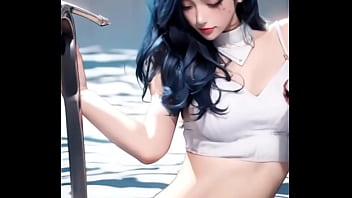 A mais gostosa da piscina