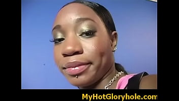 Amazing cock sucking through a gloryhole 28