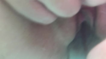 Underwater creampie and dildo in pussy