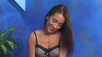 Breasty blondie comes for joy