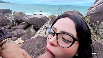 Lost kitten getting milk from stranger's mouth