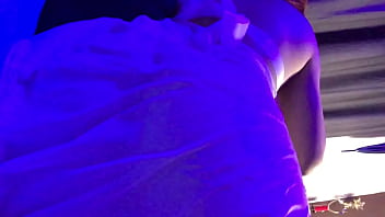 I was already in my transparent white sleeping suit when someone was horny