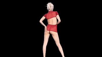 Christy White Red Dress Queen Of All E thumbnail