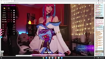 Hentai performs on cam