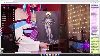 Hentai performs on cam