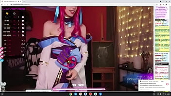 Hentai performs on cam