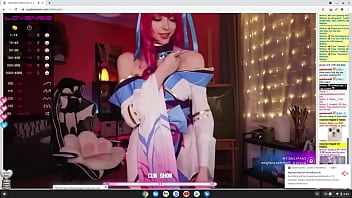 Hentai performs on cam