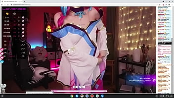 Hentai performs on cam