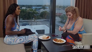 Milf sara jay & mystique fuck the tour guide it's his lucky day