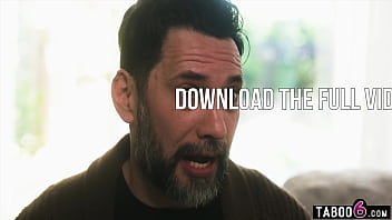 Ebony babysitter double fucked by her boyfriend and a neighbor