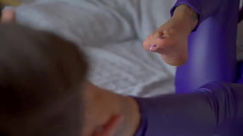 Maya Has A New Pet To Play With Her Name Is Emily And She Is Very Obedient When Maya Feels Like A Good Foot Massage Tur thumbnail