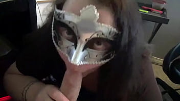 Naughty phoenix with a mouthful of cock