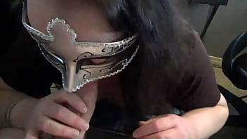 Naughty phoenix with a mouthful of cock