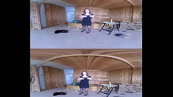 Carpenter's submissive client tied up for anal sex