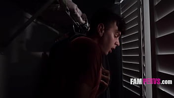 Oh stepson i will fuck you while you hide in the closet