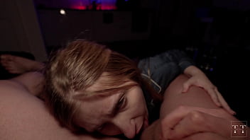 I love it when she sucks my cock with ice in her mouth