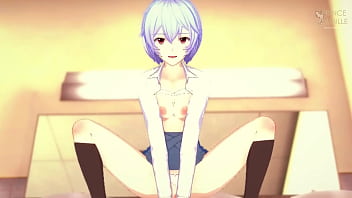 An encounter in the bathroom with ayanami