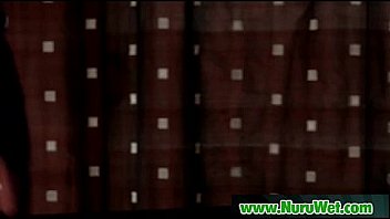 Nuru massage from japanese busty babe and oral pleasure 19