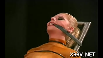 Sex appeal lady is riding her favorite sex toy