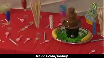 Sensual girl talked into having sex for cash 1