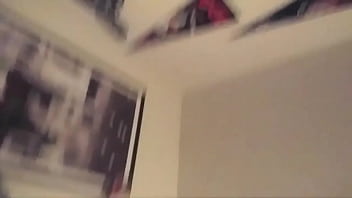 A girl and her dildo