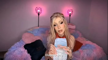 Wearing diapers all day for step mommy diaper fetish abdl diaper discipline taboo roleplay loser humiliation sub training femdom