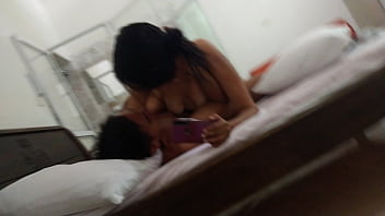 Wife filming how she fucks with another man in motel and send videos to the husband