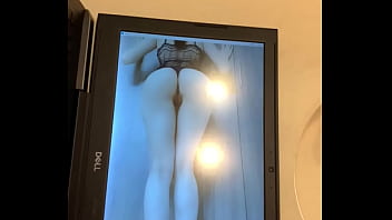 Cumming on a big phat vietnamese ass