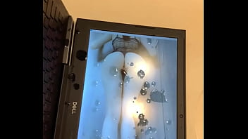 Cumming on a big phat vietnamese ass