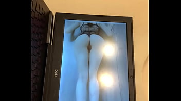 Cumming on a big phat vietnamese ass