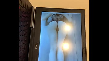 Cumming on a big phat vietnamese ass