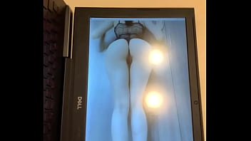 Cumming on a big phat vietnamese ass