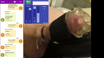 I did an online session i exposed myself to strangers they jerked me off so hard and so well that i ejaculated 4 times chat and control visible scarrzhed